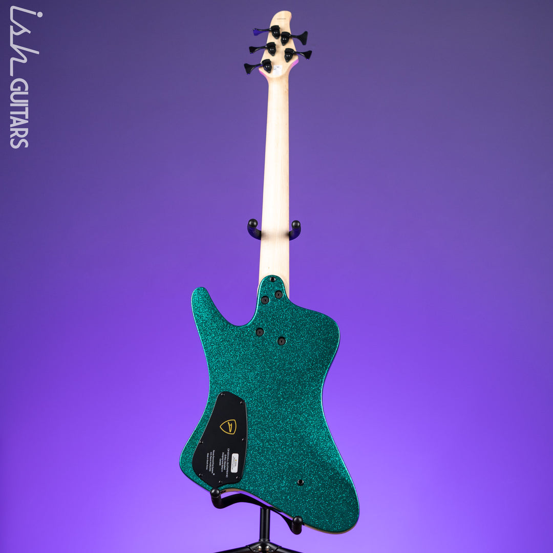 Dingwall D-Roc Standard 5-String Bass Aquamarine Metalflake Gloss