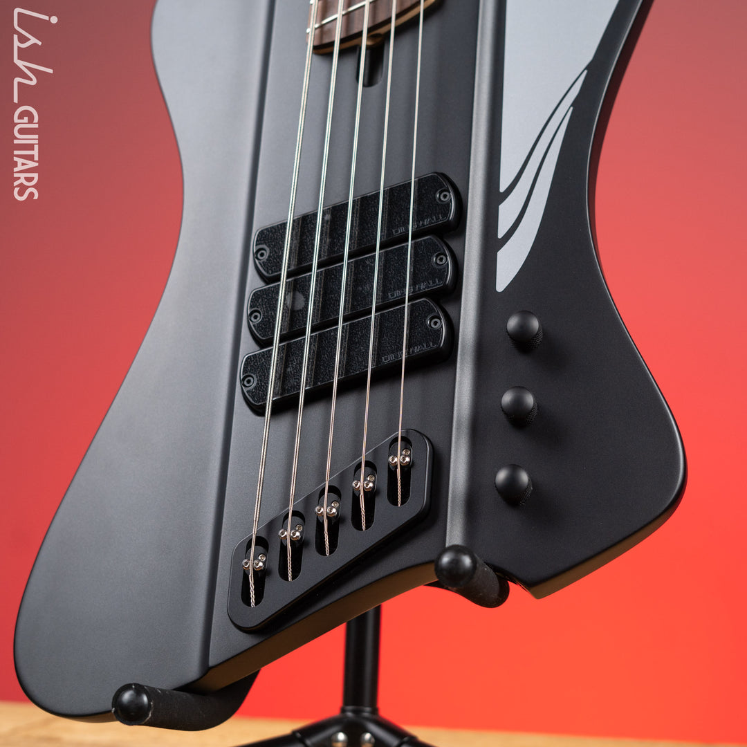Dingwall D-Roc Standard 5-String Bass Metallic Black Matte