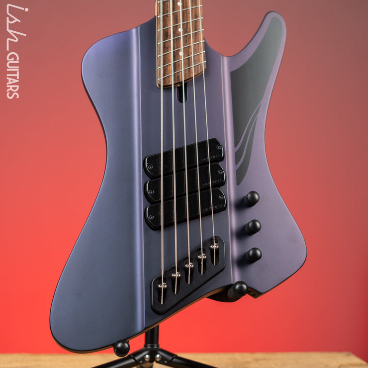 Dingwall D-Roc Standard 5-String Bass Matte Blue to Purple Colorshift