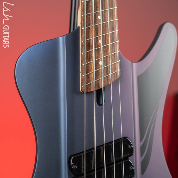 Dingwall D-Roc Standard 5-String Bass Matte Blue to Purple Colorshift