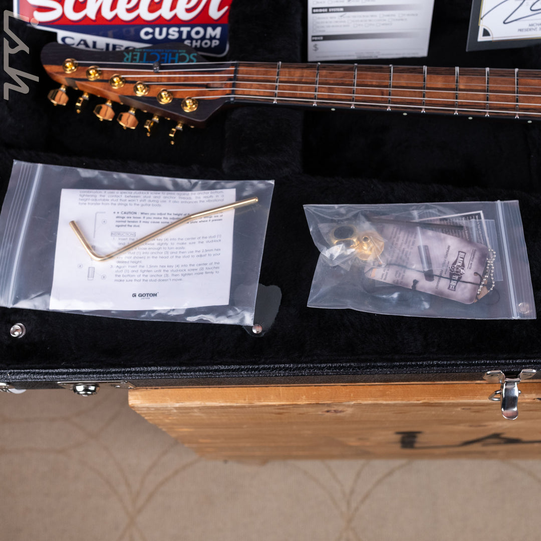 2023 Schecter Custom Shop Sunset Custom II Hybrid Natural Gloss