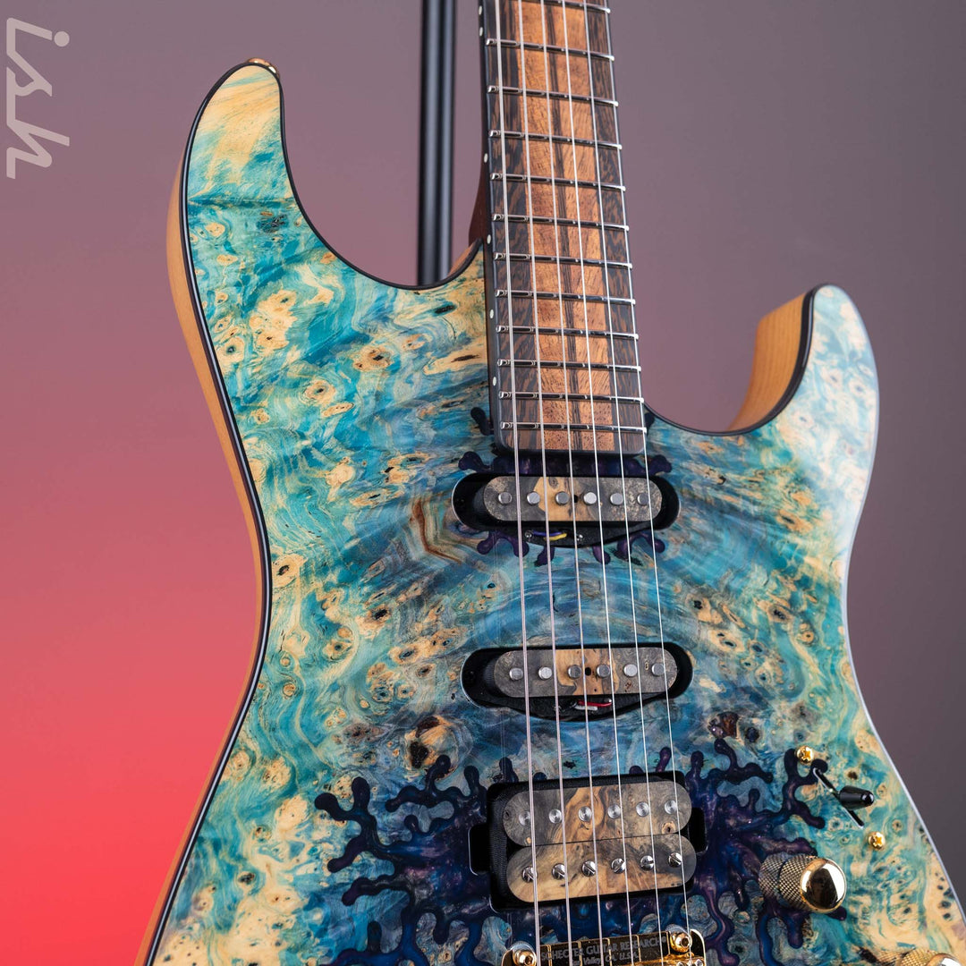 2023 Schecter Custom Shop Sunset Custom II Hybrid Natural Gloss