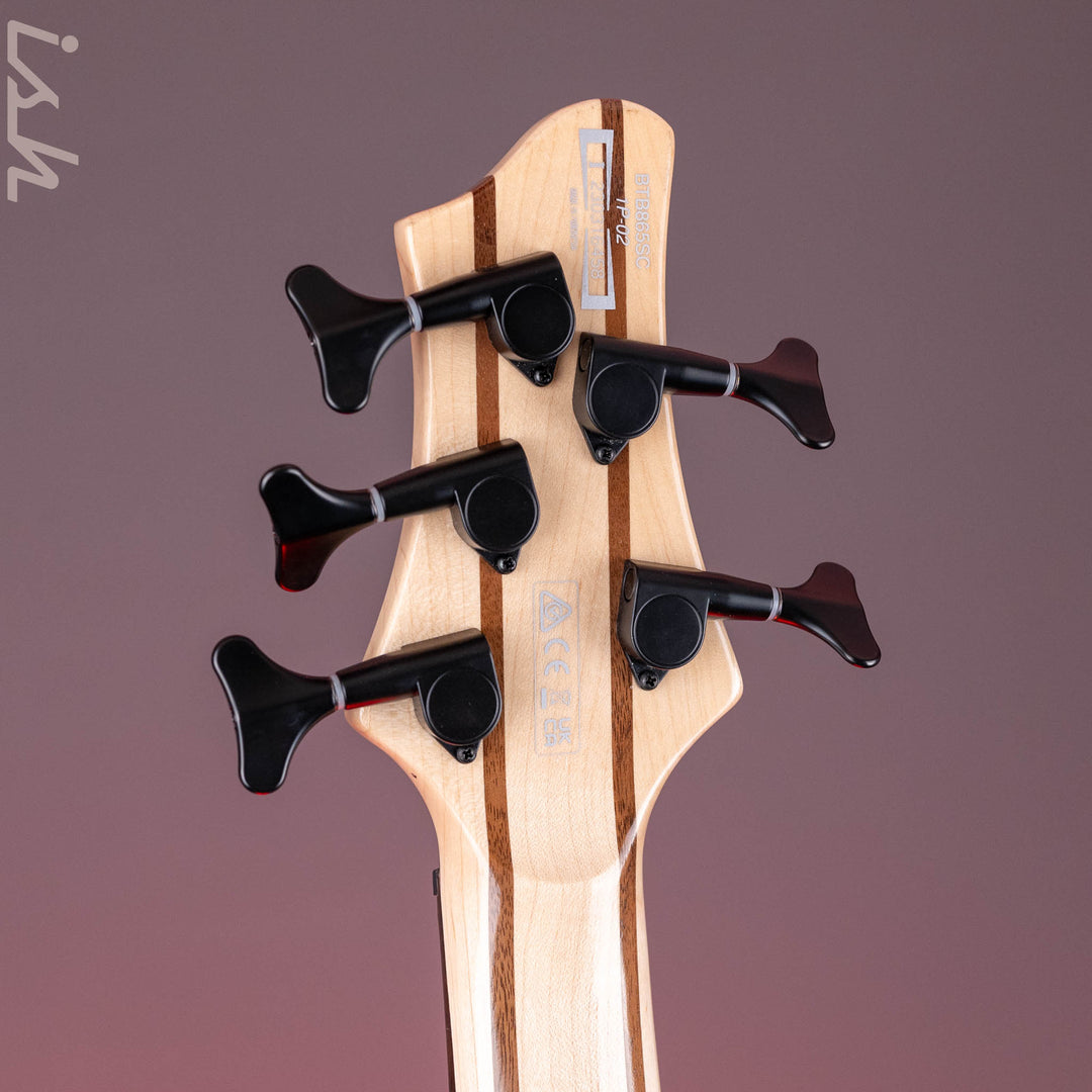 2023 Ibanez BTB865SC Weathered Black Low Glass