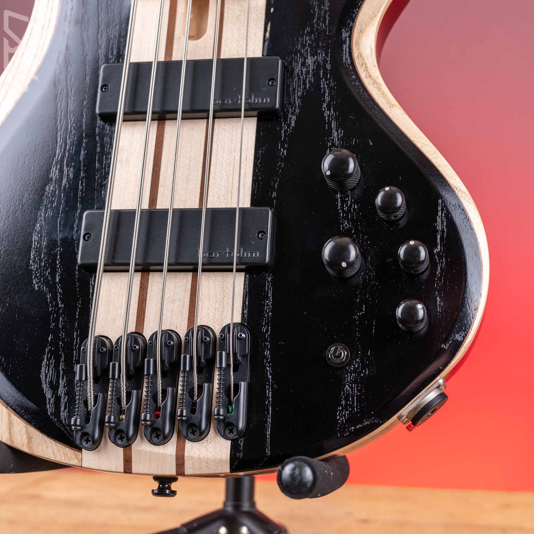 2023 Ibanez BTB865SC Weathered Black Low Glass