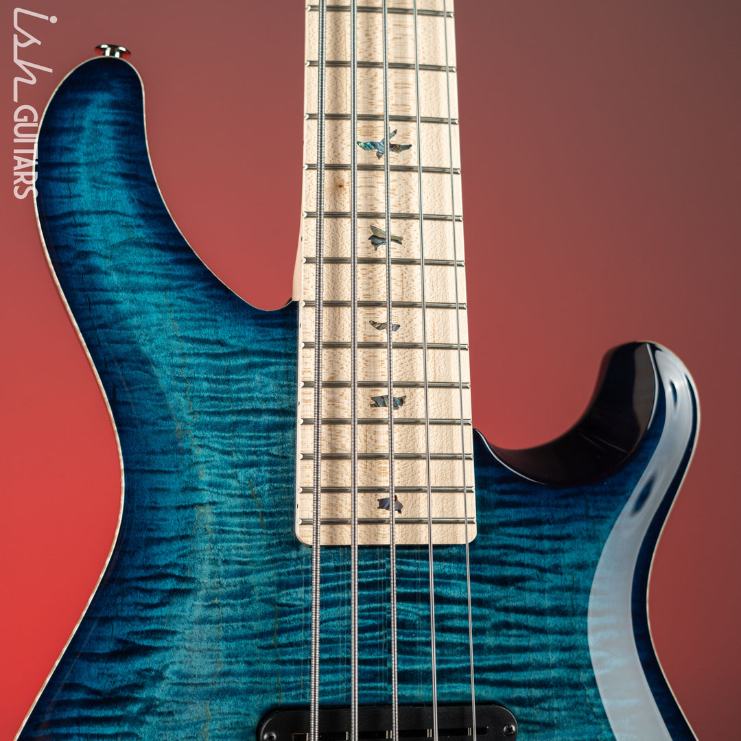PRS Grainger 5-String Bass 10-Top Cobalt Blue