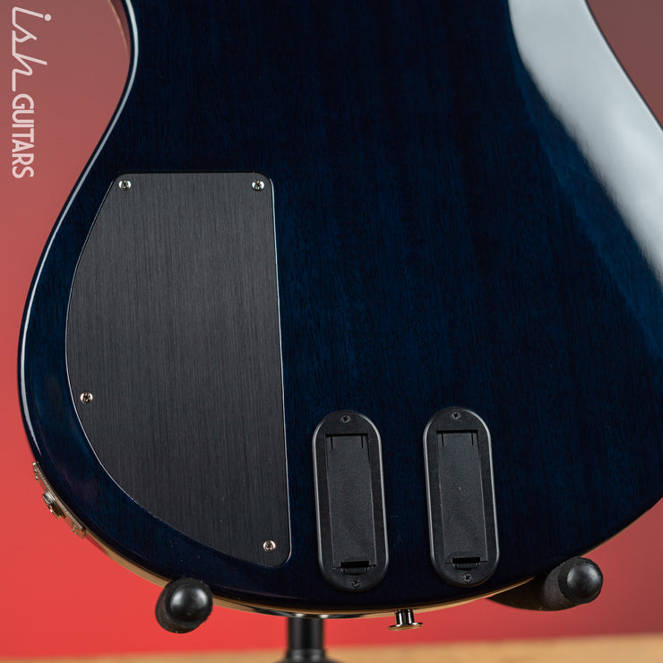 PRS Grainger 5-String Bass 10-Top Cobalt Blue