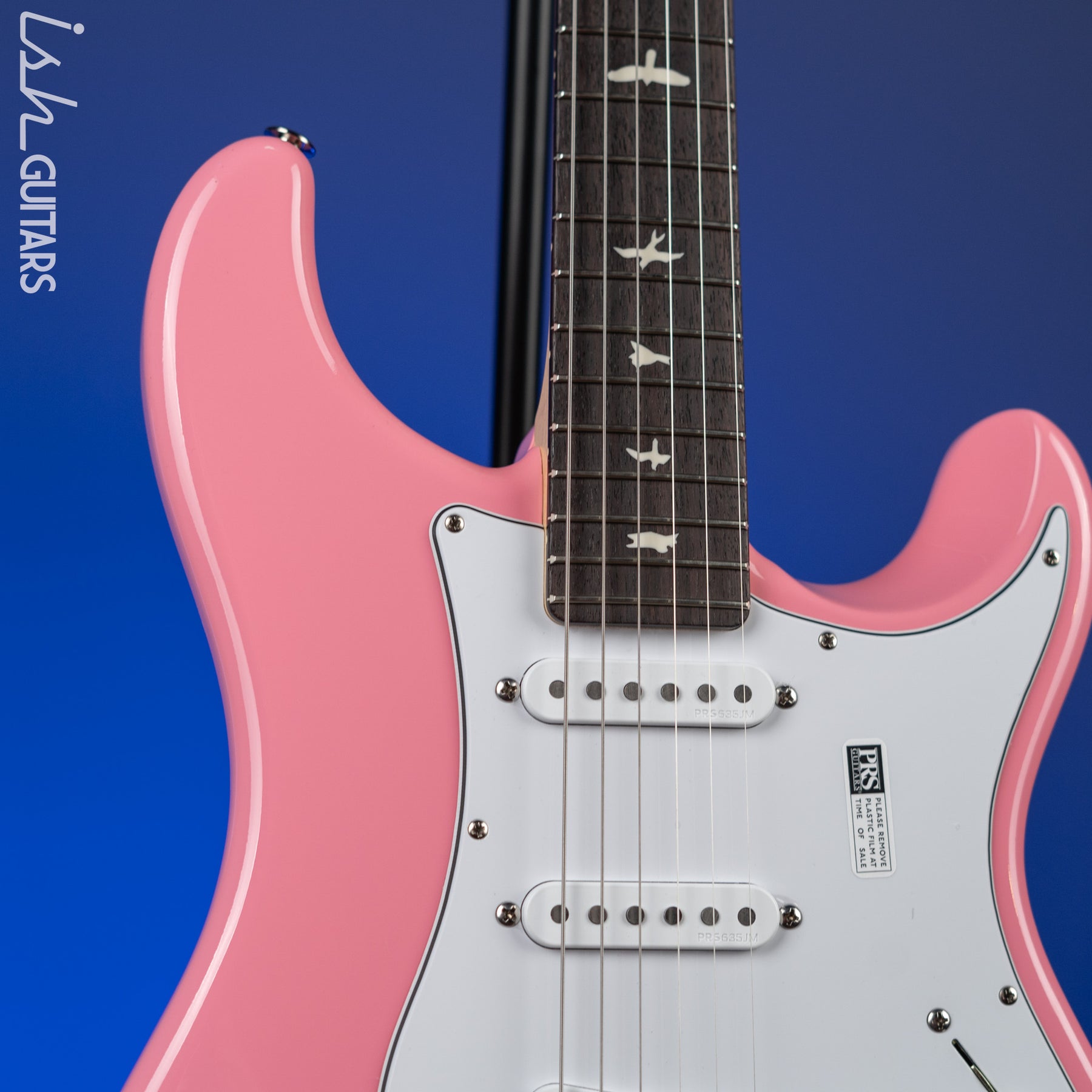 Pink electric guitar store for sale