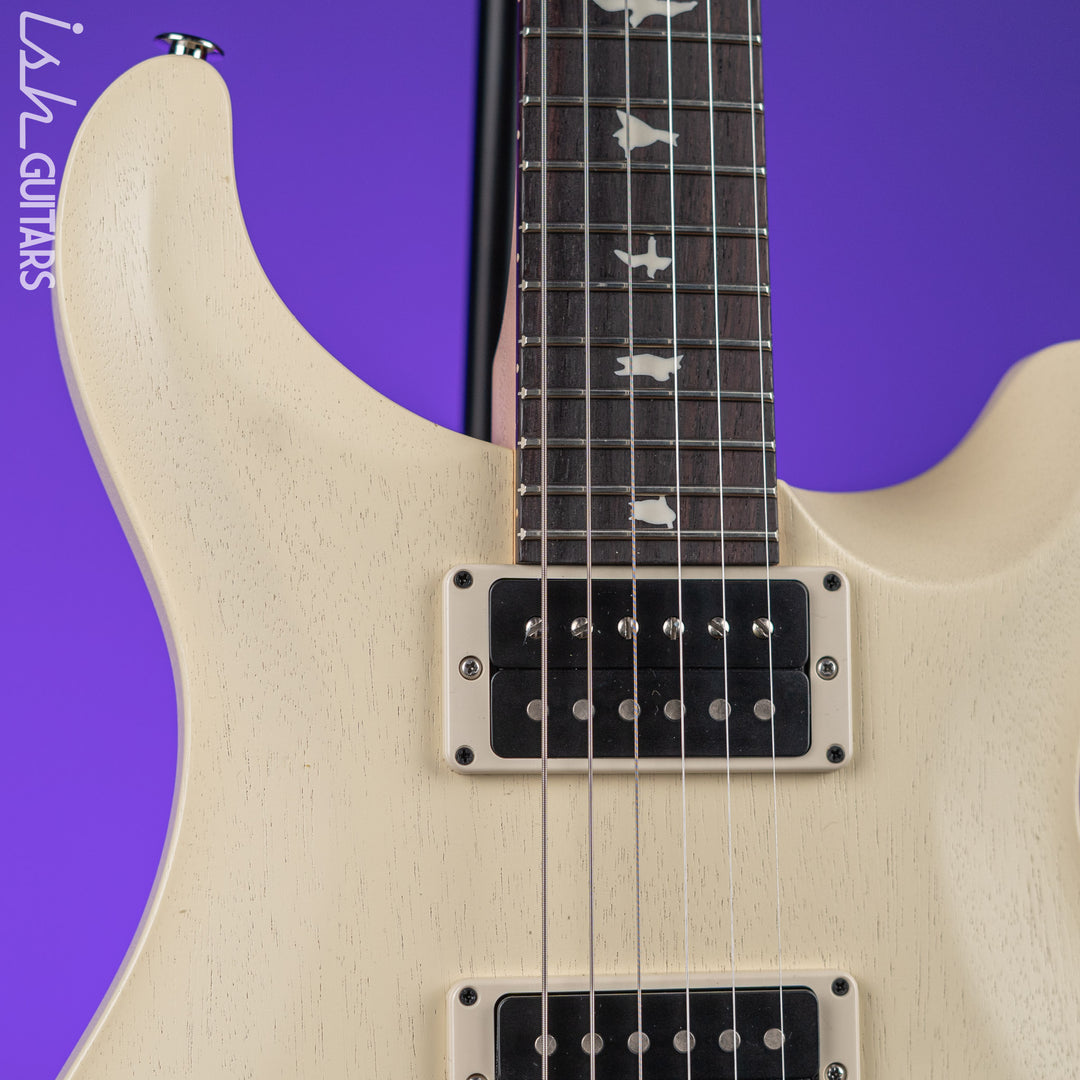 PRS CE 24 Standard Satin Nitro Electric Guitar Antique White