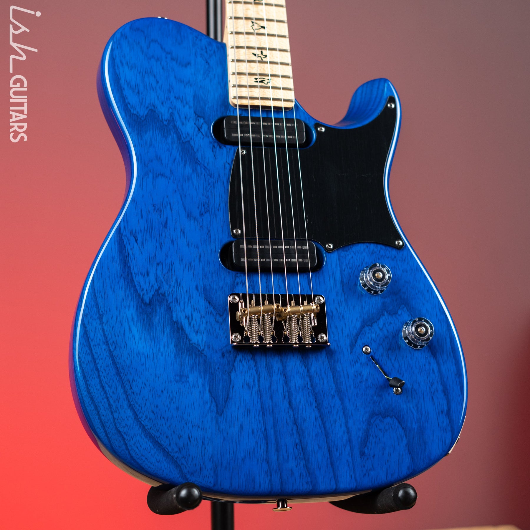 PRS NF 53 Electric Guitar, Maple Fretboard, Blue Matteo