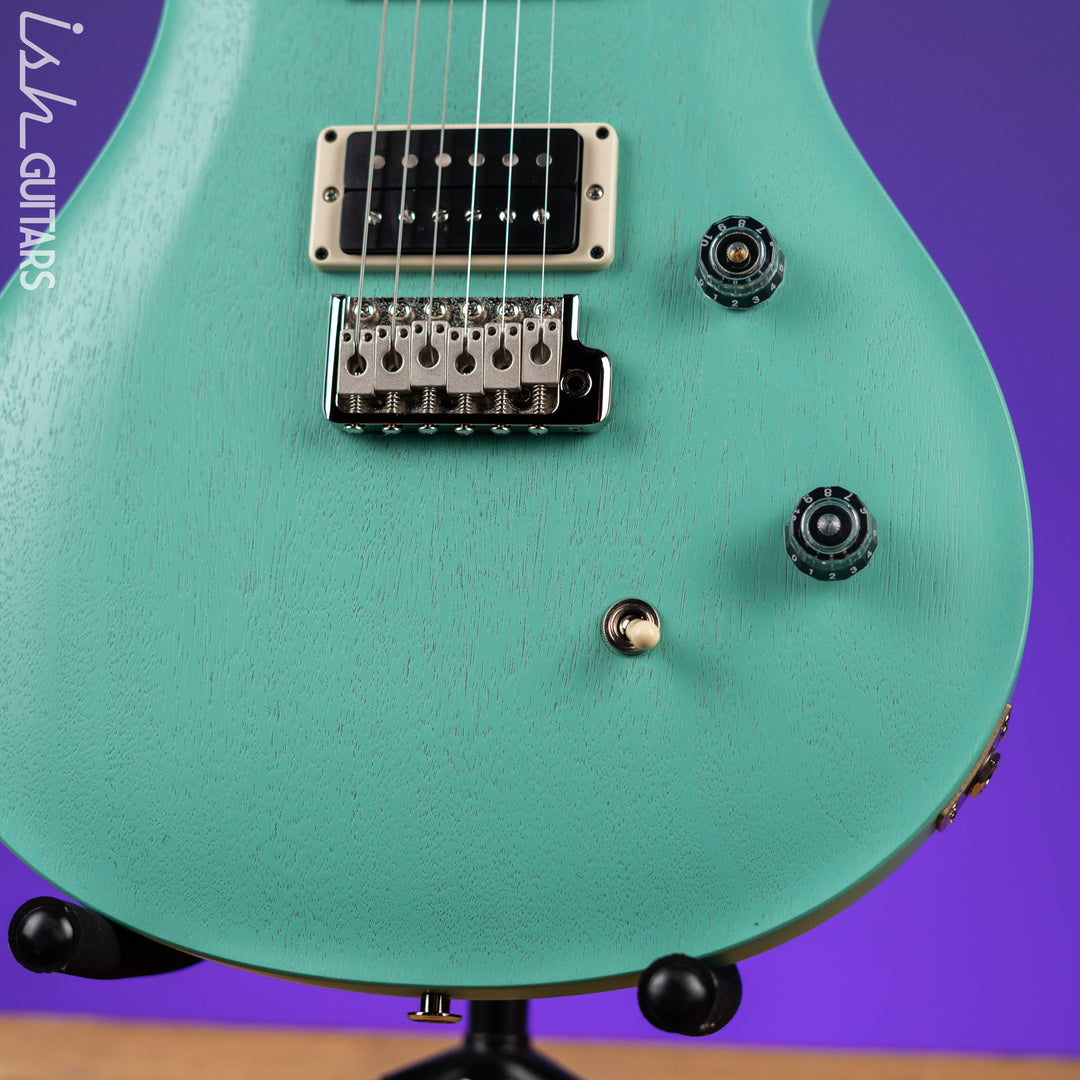 PRS CE 24 Standard Satin Nitro Electric Guitar Seafoam Green Demo