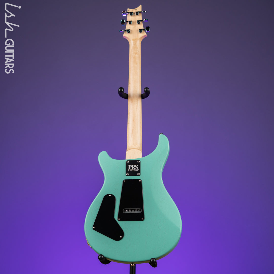 PRS CE 24 Standard Satin Nitro Electric Guitar Seafoam Green Demo