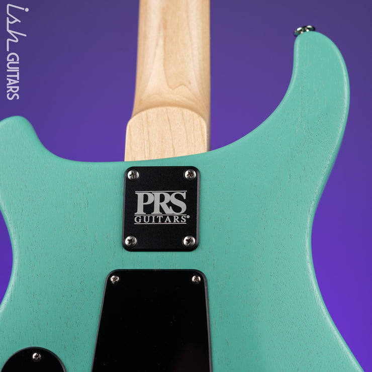 PRS CE 24 Standard Satin Nitro Electric Guitar Seafoam Green Demo