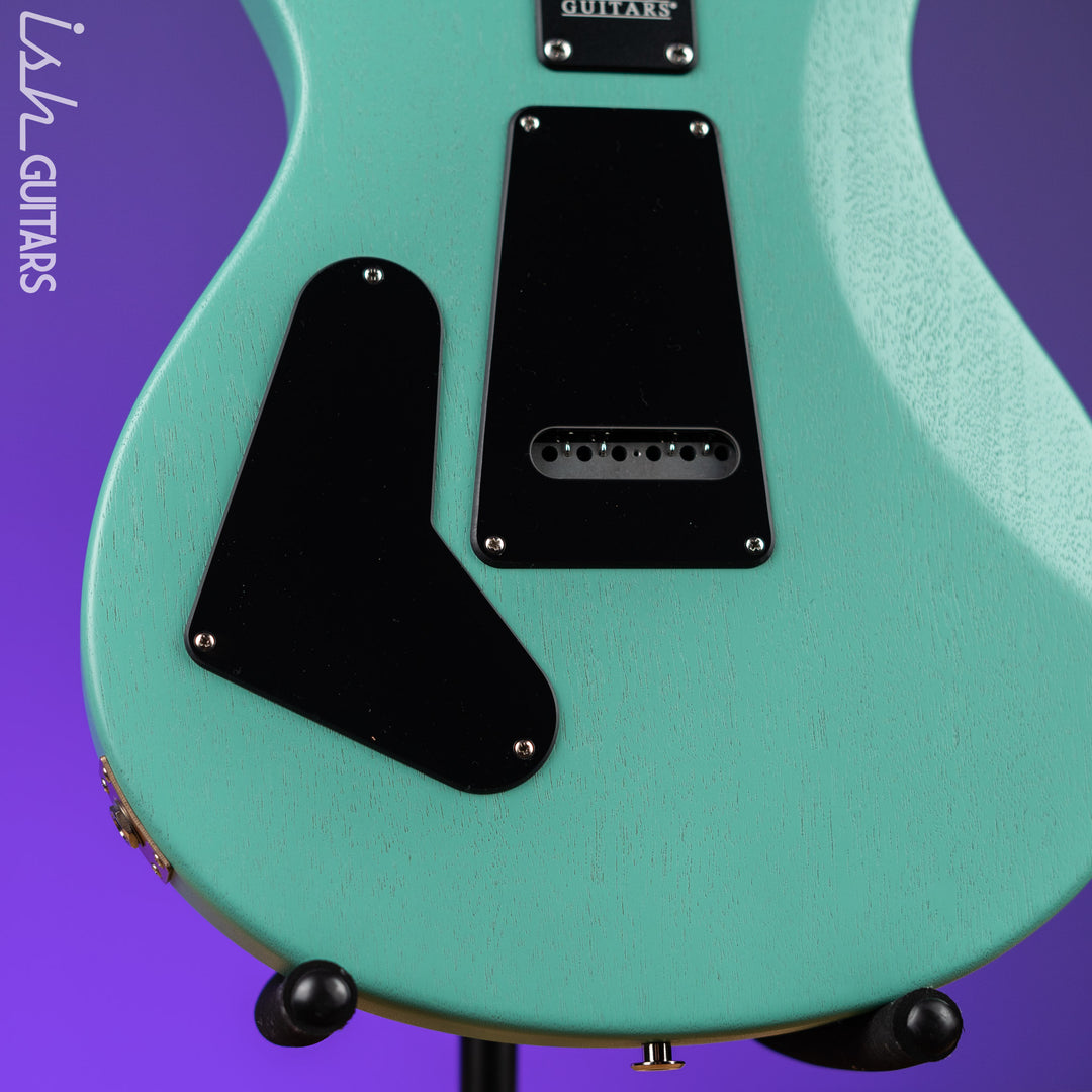 PRS CE 24 Standard Satin Nitro Electric Guitar Seafoam Green Demo