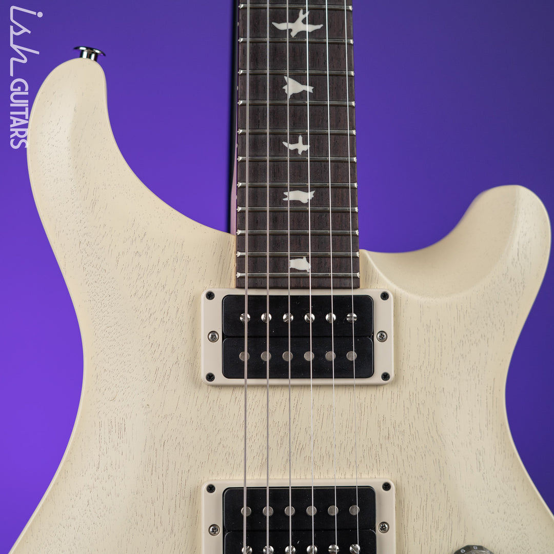 PRS CE 24 Standard Satin Nitro Electric Guitar Antique White