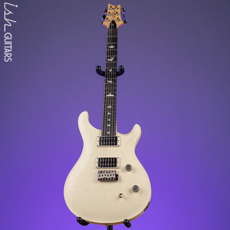 PRS CE 24 Standard Satin Nitro Electric Guitar Antique White Demo