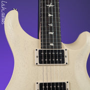 PRS CE 24 Standard Satin Nitro Electric Guitar Antique White Demo