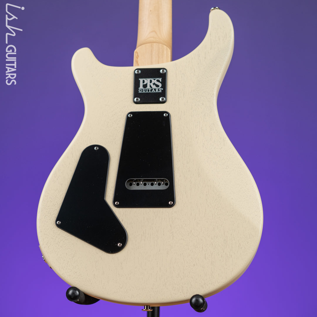 PRS CE 24 Standard Satin Nitro Electric Guitar Antique White Demo