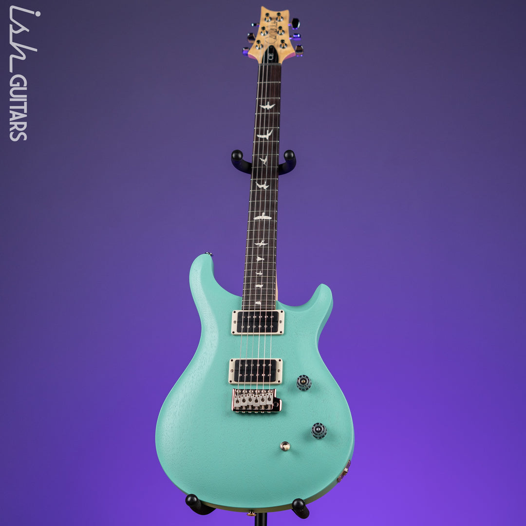 PRS CE 24 Standard Satin Nitro Electric Guitar Seafoam Green Demo