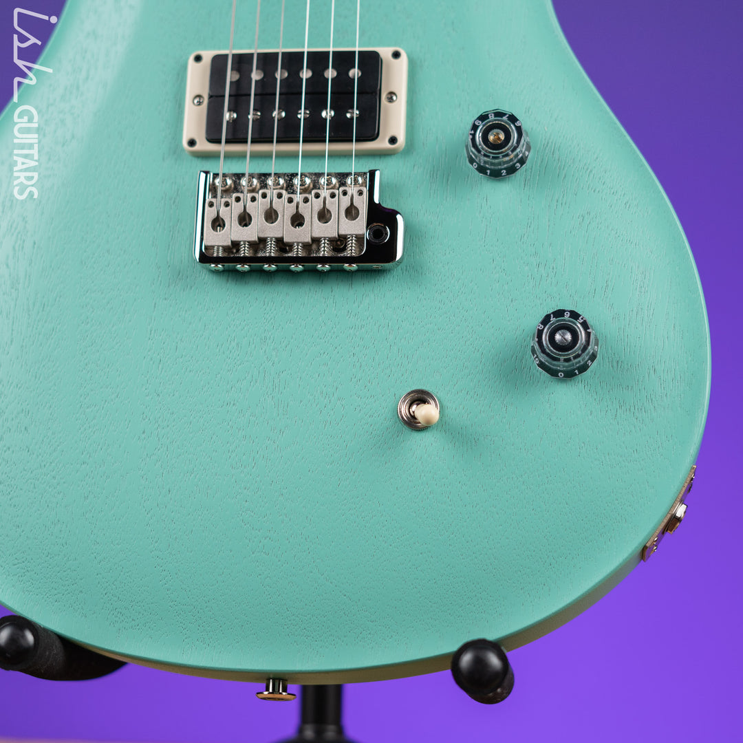 PRS CE 24 Standard Satin Nitro Electric Guitar Seafoam Green Demo