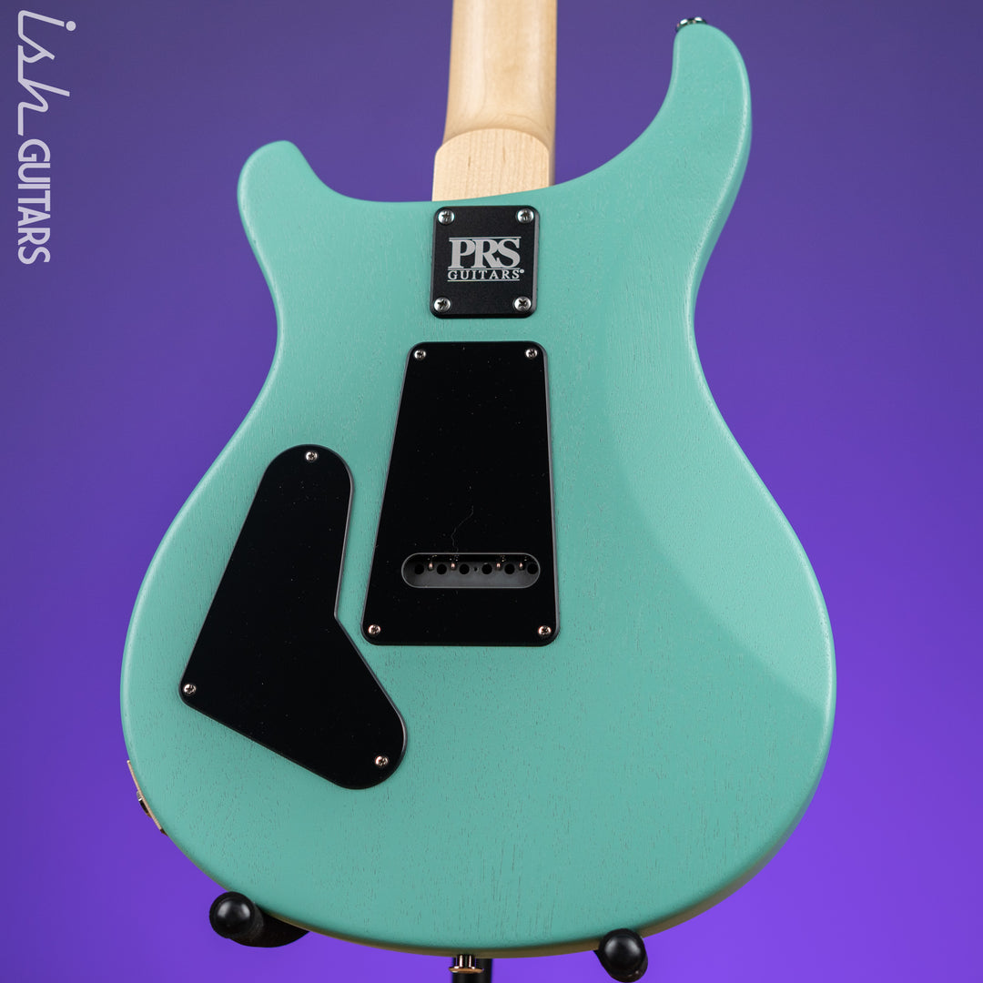 PRS CE 24 Standard Satin Nitro Electric Guitar Seafoam Green Demo