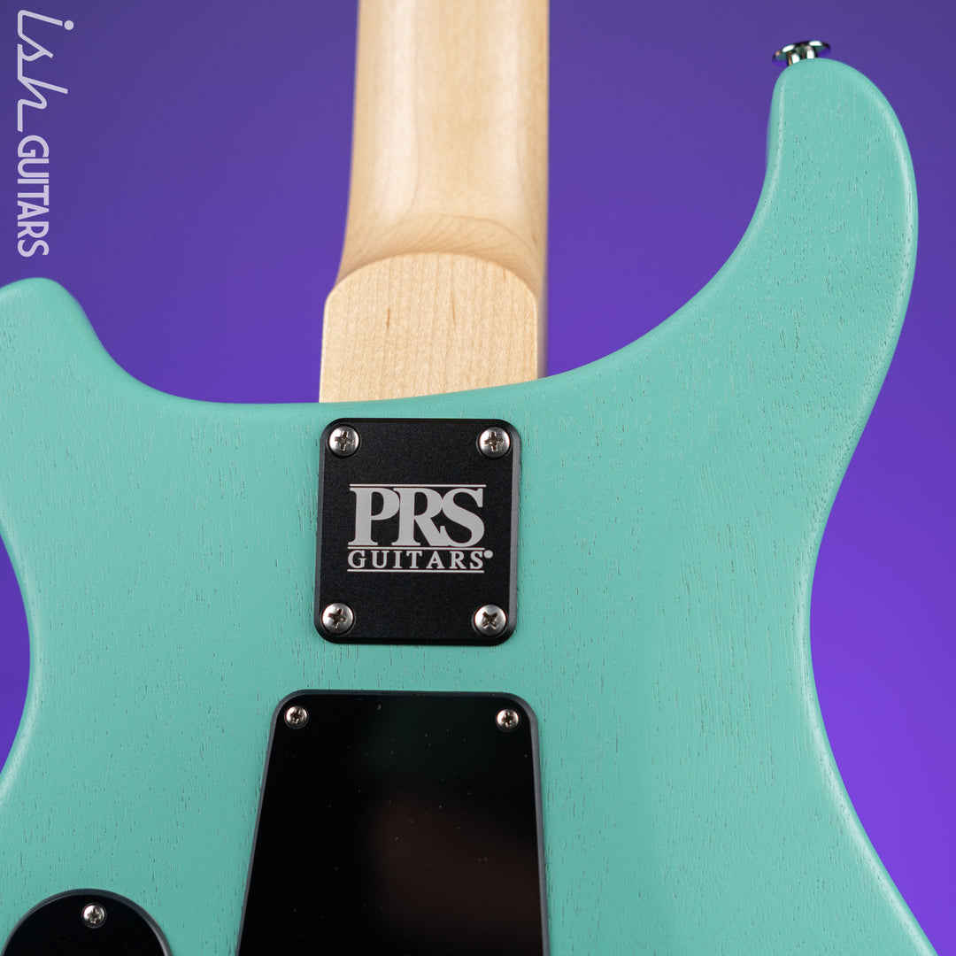 PRS CE 24 Standard Satin Nitro Electric Guitar Seafoam Green Demo