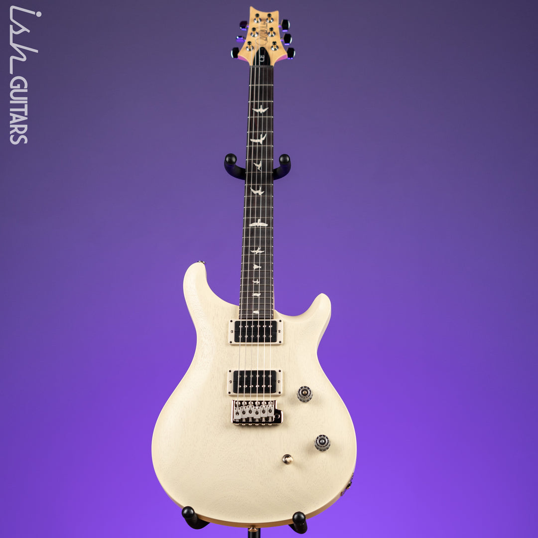 PRS CE 24 Standard Satin Electric Guitar Antique White Demo