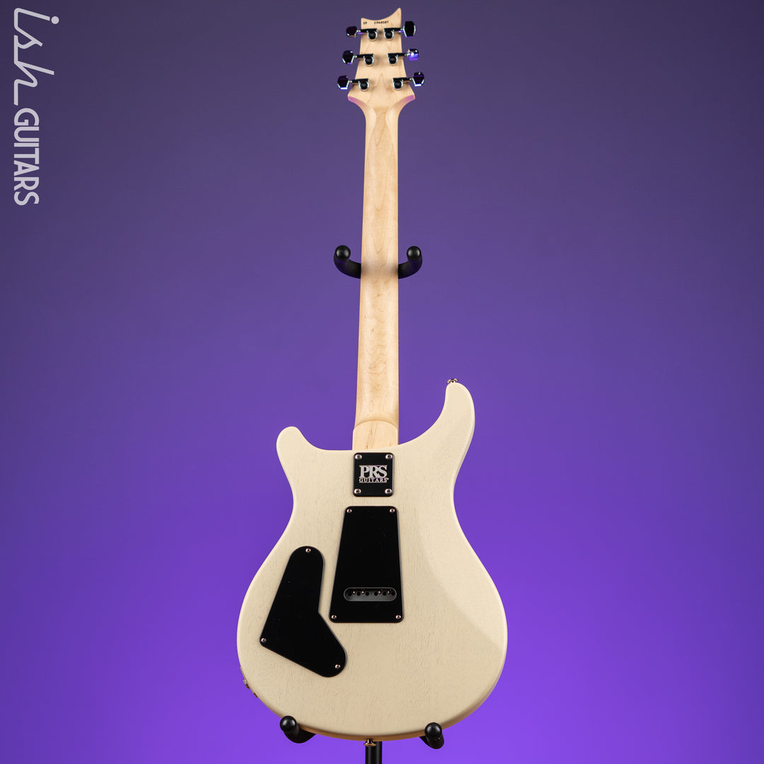 PRS CE 24 Standard Satin Electric Guitar Antique White Demo