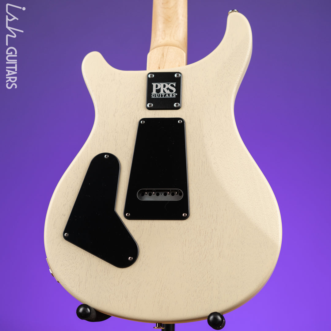 PRS CE 24 Standard Satin Electric Guitar Antique White Demo