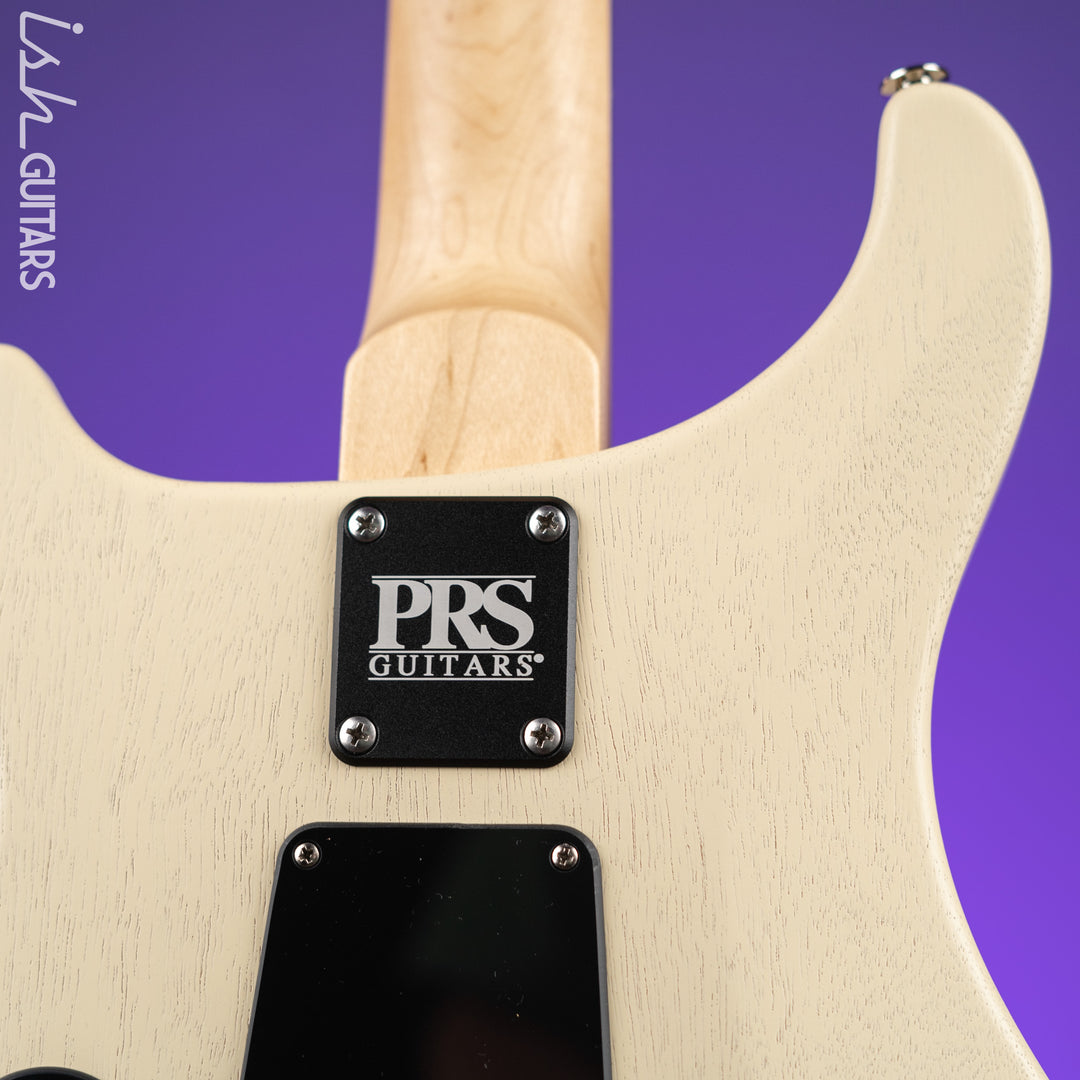 PRS CE 24 Standard Satin Electric Guitar Antique White Demo
