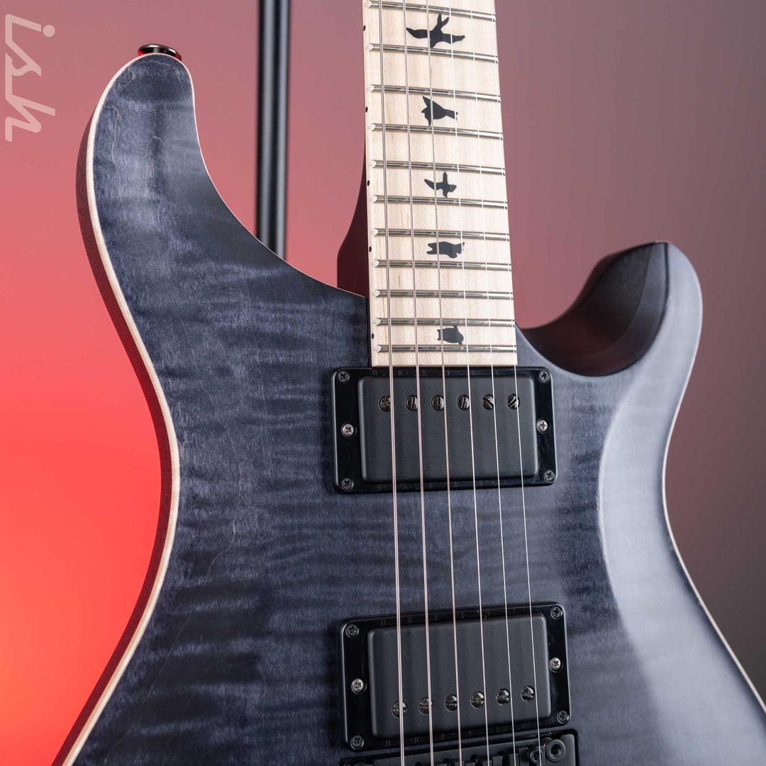 2023 PRS Dustie Waring Signature CE 24 Floyd Gray Black Satin Nitro