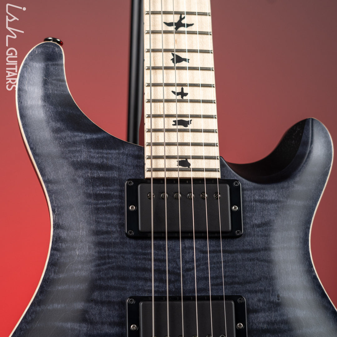 PRS Dustie Waring Signature CE 24 Floyd Gray Black Satin Nitro Demo