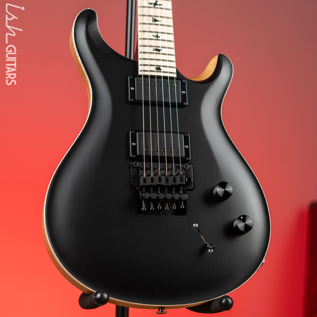 PRS Dustie Waring Signature CE 24 Floyd Black Top Satin Nitro