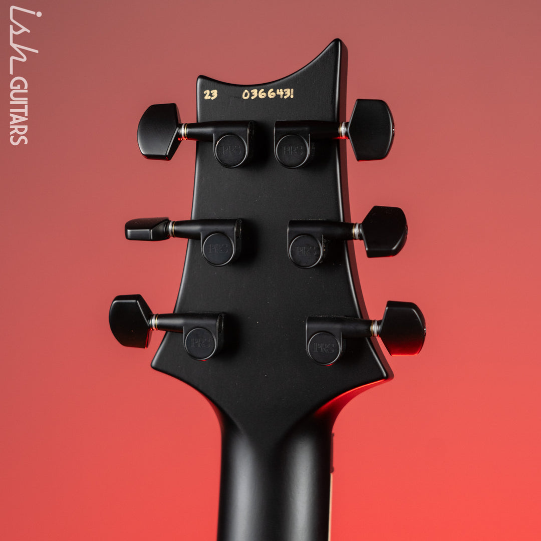 PRS Dustie Waring Signature CE 24 Floyd Black Top Satin Nitro