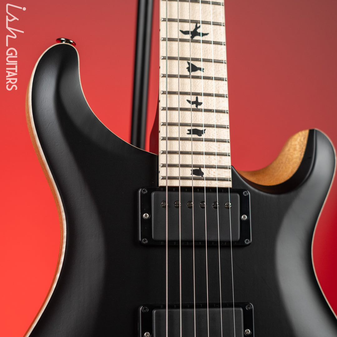 PRS Dustie Waring Signature CE 24 Floyd Black Top Satin Nitro