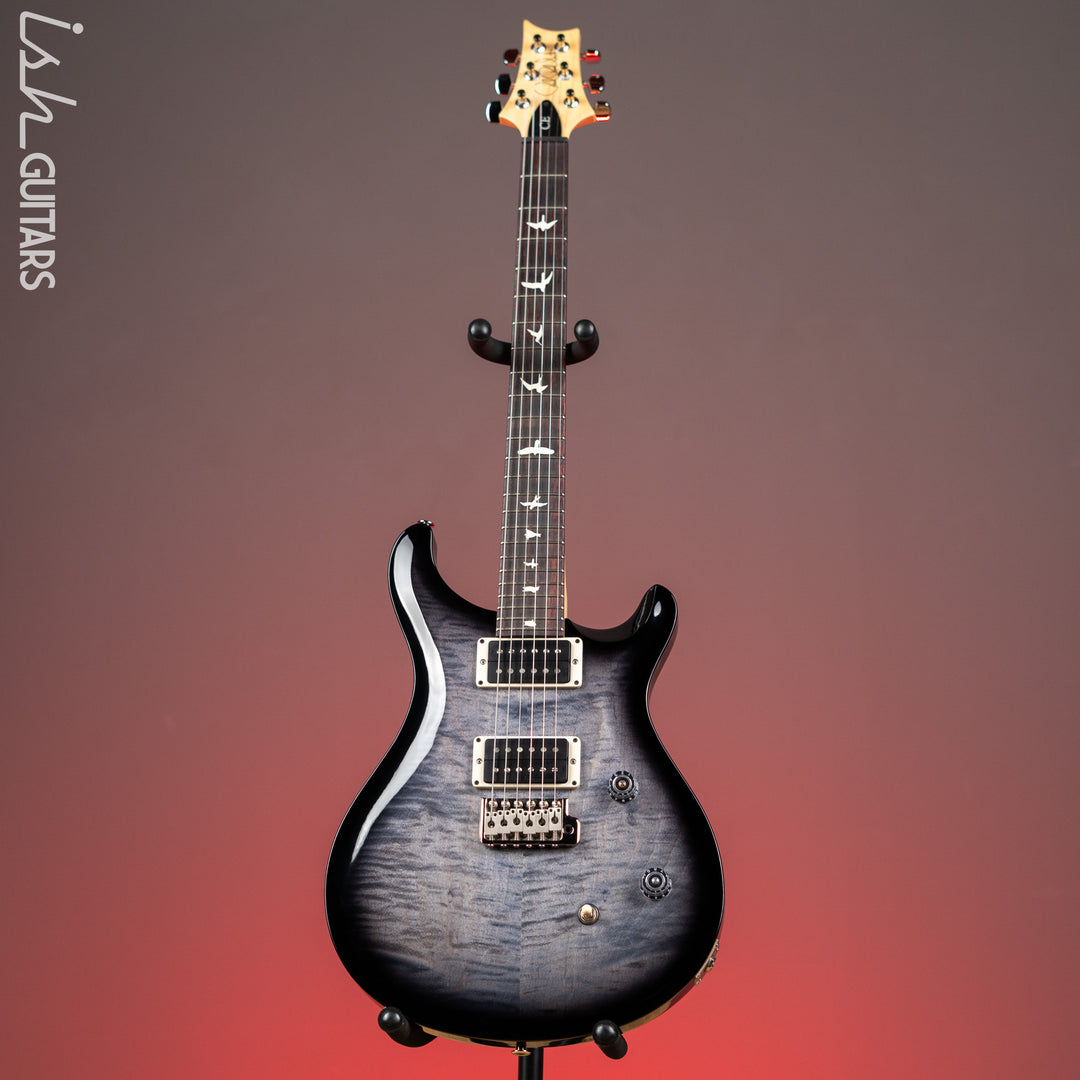 PRS CE 24 Custom Color Faded Purple Mist w/ Black Wrap Burst