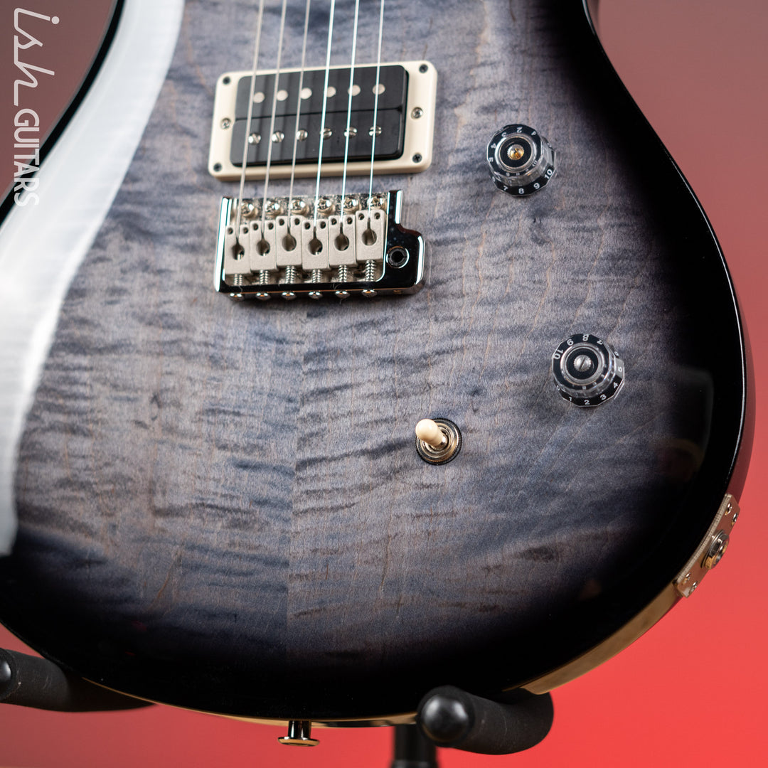 PRS CE 24 Custom Color Faded Purple Mist w/ Black Wrap Burst