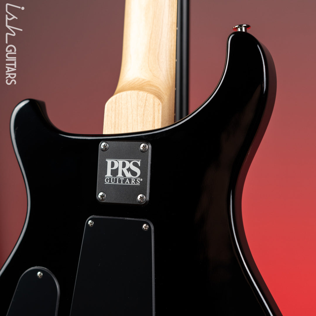 PRS CE 24 Custom Color Faded Purple Mist w/ Black Wrap Burst