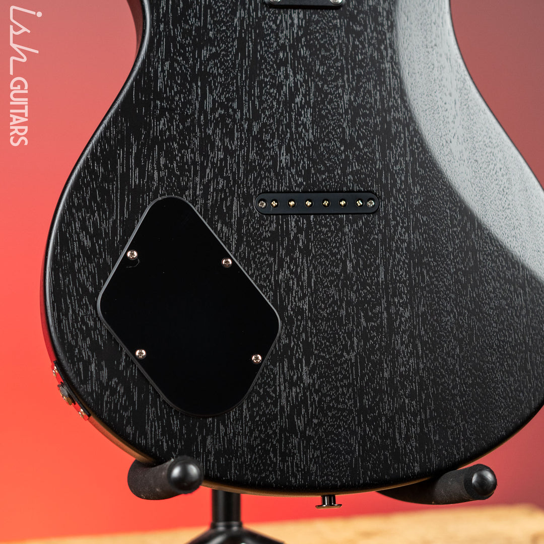 PRS Dustie Waring Signature CE 24 Hardtail Custom Color Black Top/Back Satin Nitro