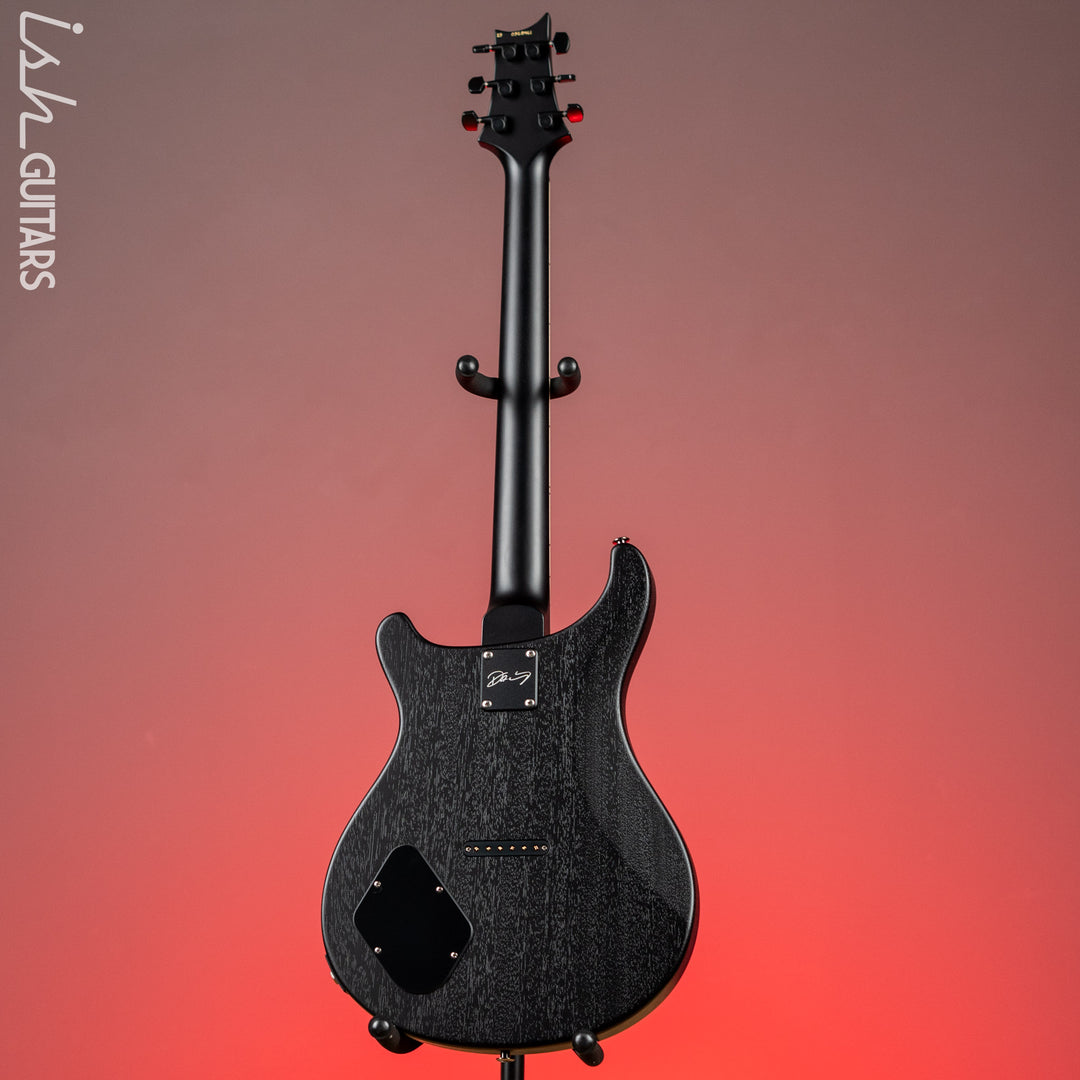 PRS Dustie Waring Signature CE 24 Hardtail Custom Color Black Top/Back Satin Nitro
