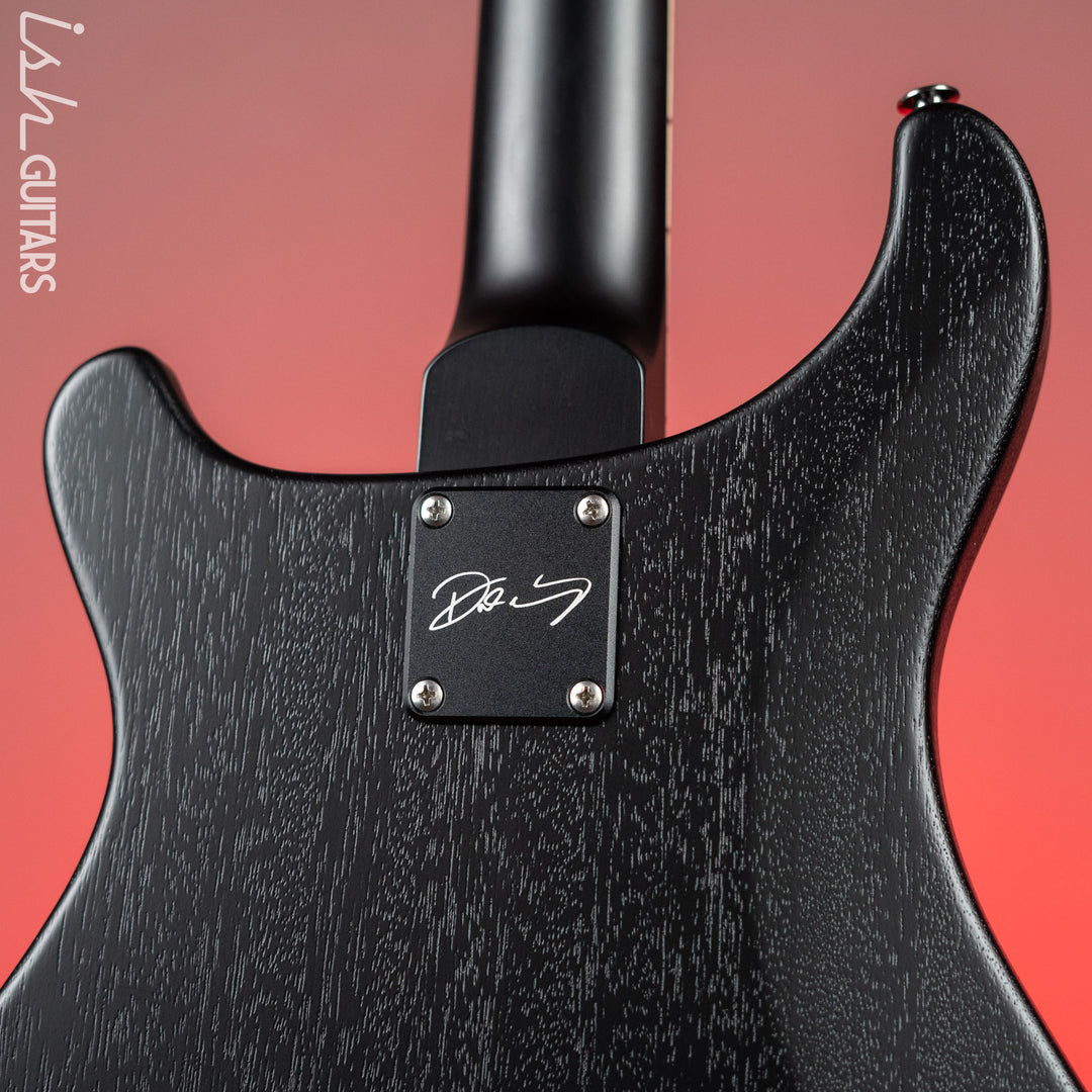 PRS Dustie Waring Signature CE 24 Hardtail Custom Color Black Top/Back Satin Nitro