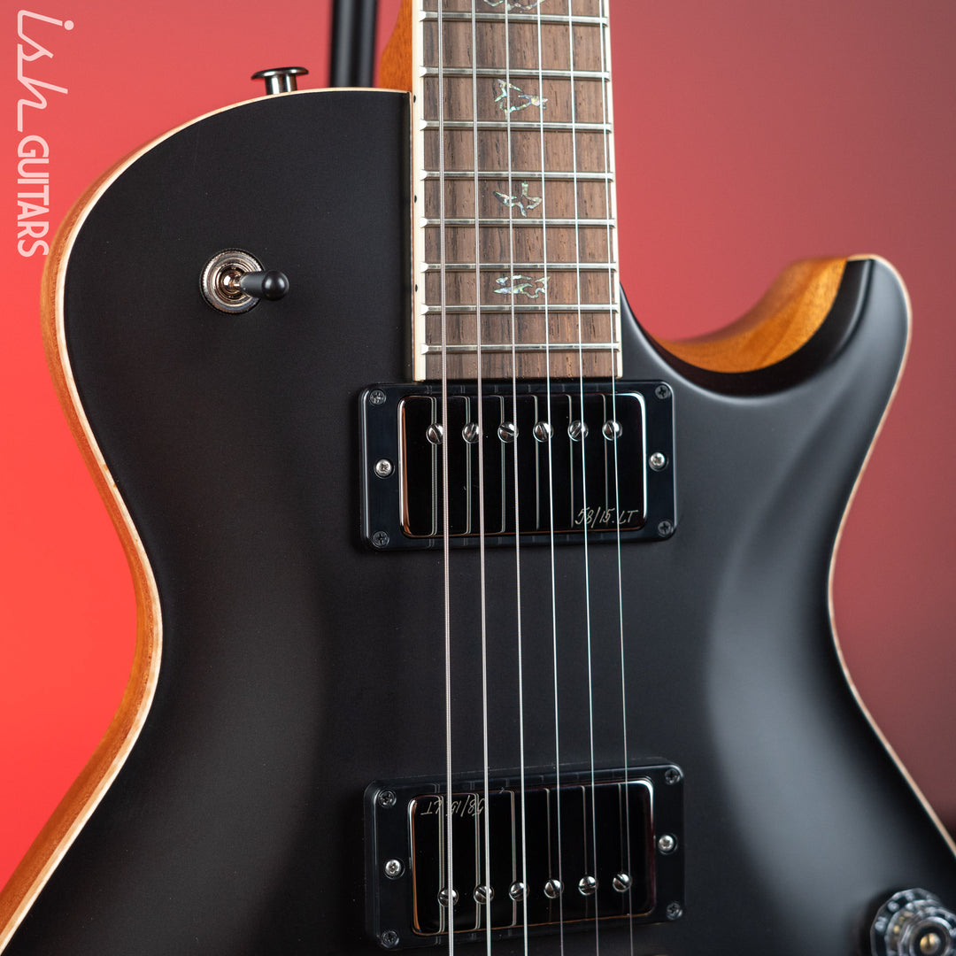 PRS McCarty 594 Singlecut Wood Library Brazilian Rosewood Fretboard Black Satin