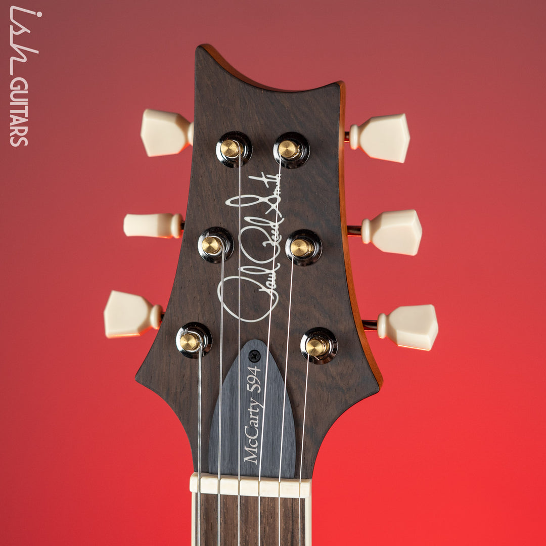 PRS McCarty 594 Singlecut Wood Library Brazilian Rosewood Fretboard Black Satin