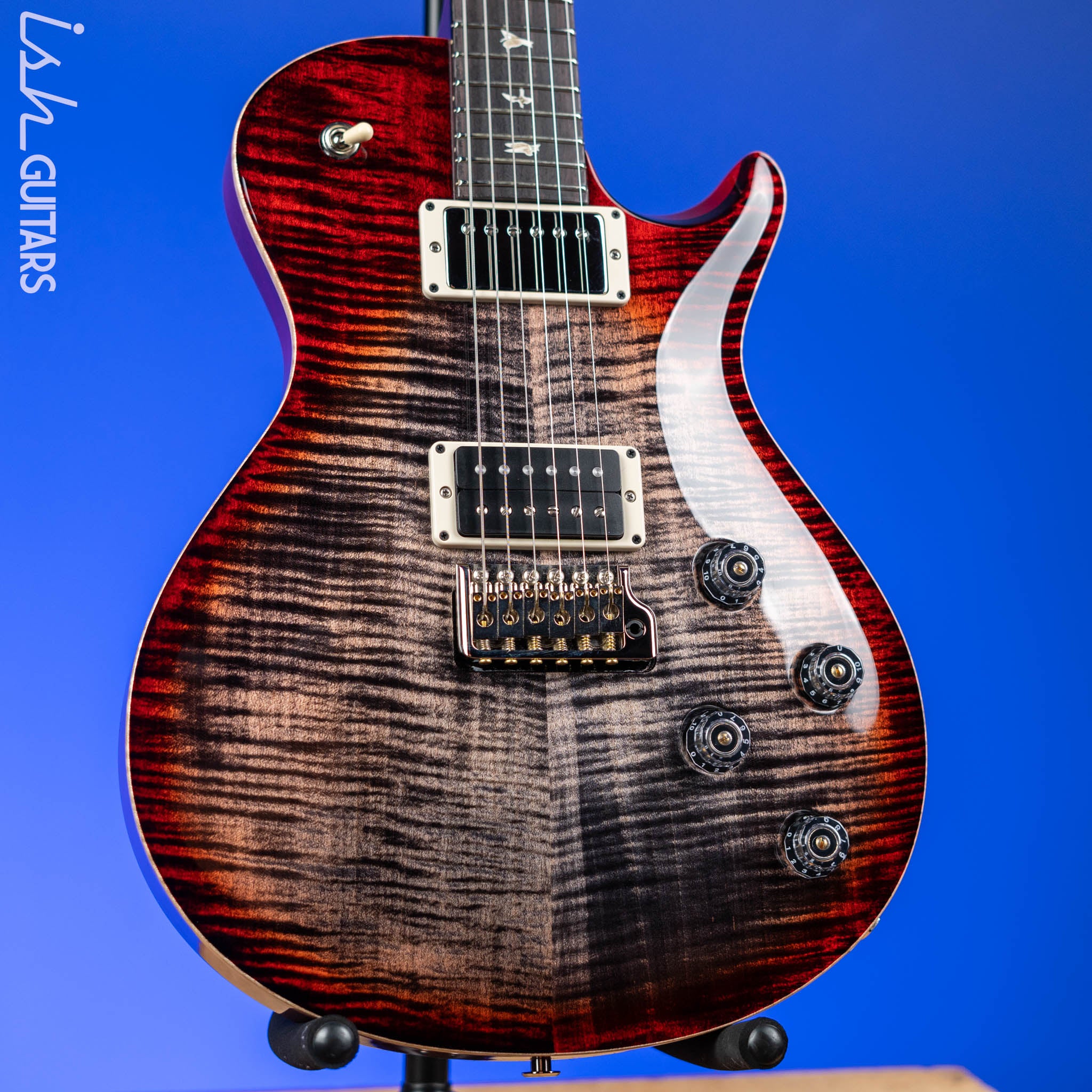 PRS Tremonti Signature Charcoal Cherry Sunburst Tremolo Demo – Ish