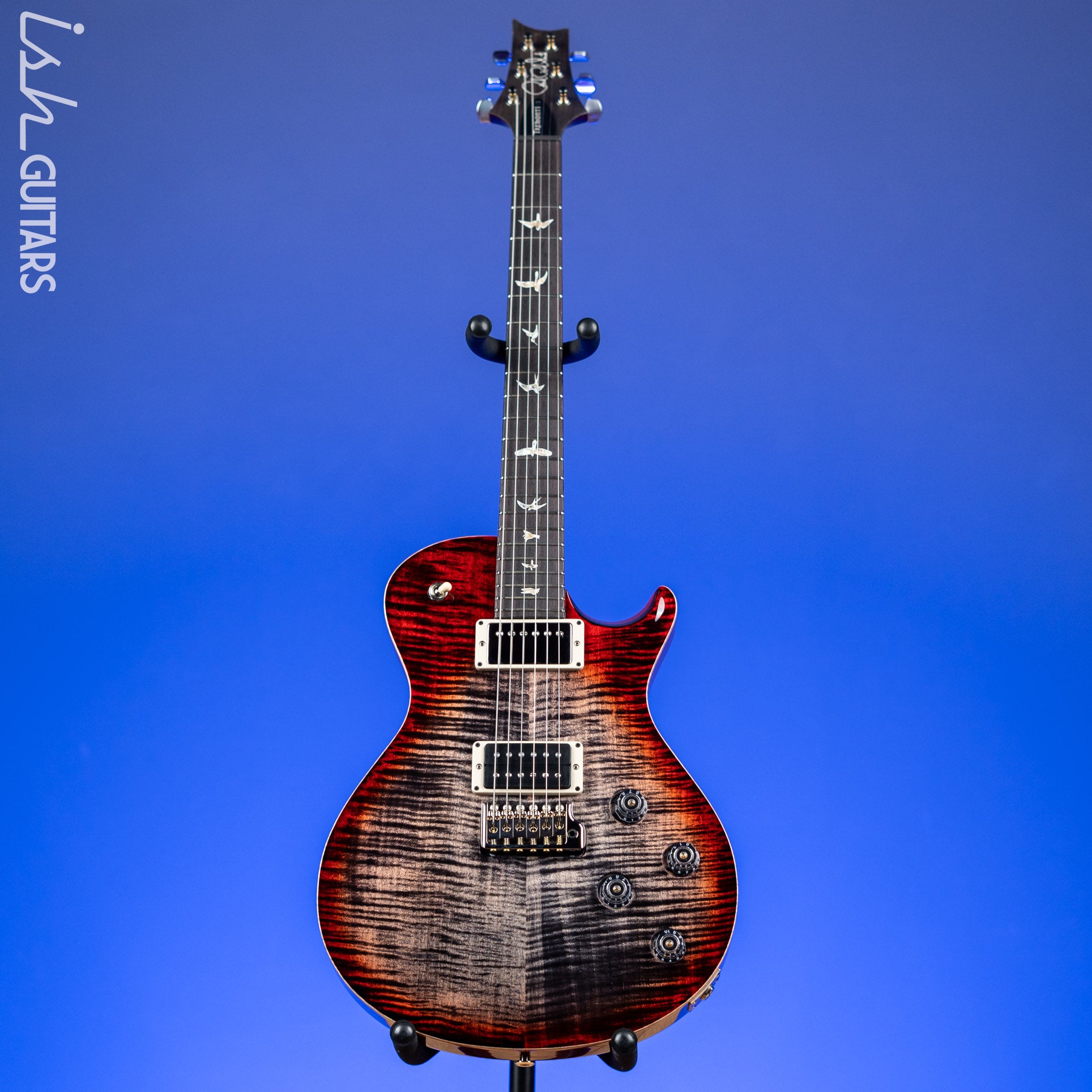 PRS Tremonti Signature Charcoal Cherry Sunburst Tremolo Demo – Ish