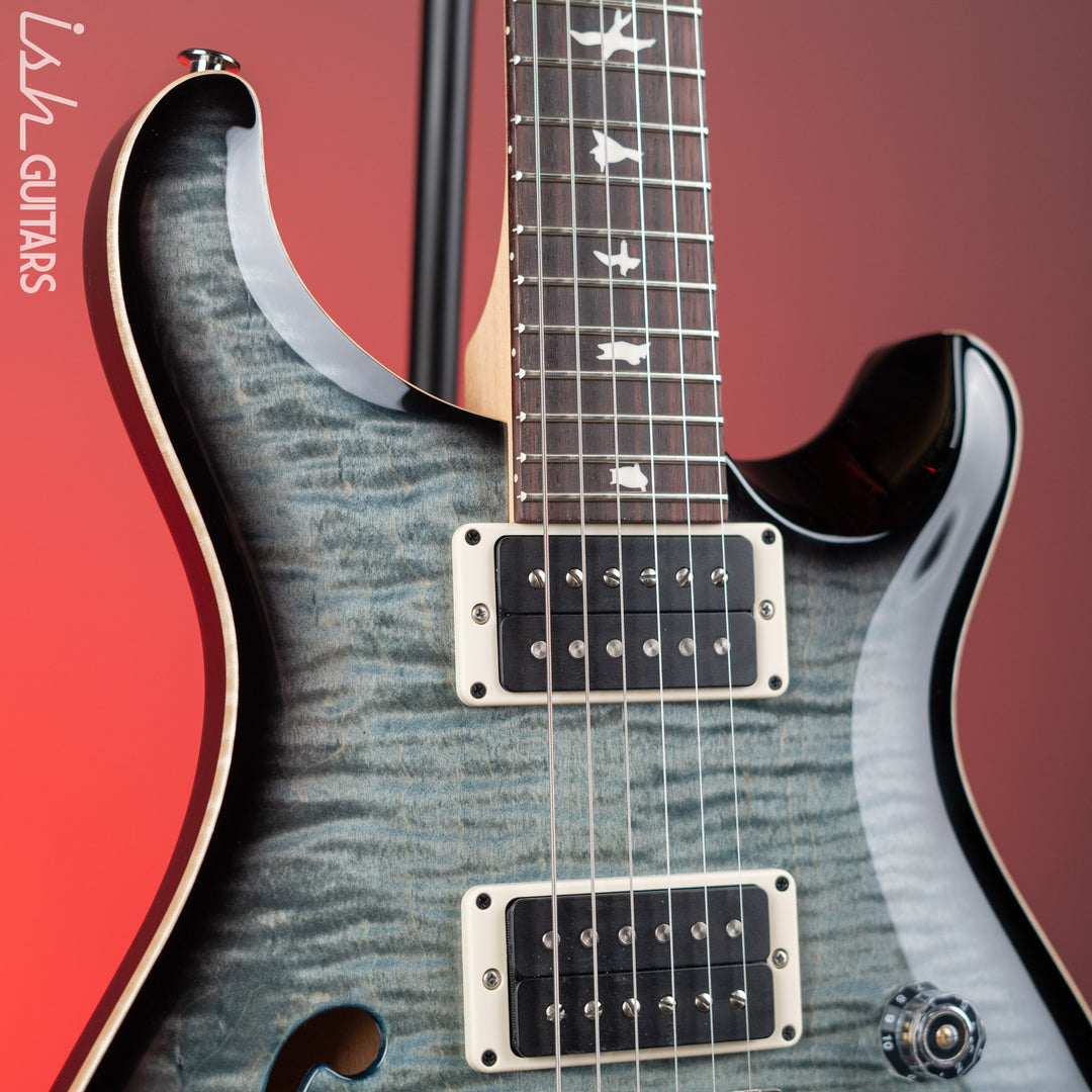 PRS CE 24 Semi-Hollow Electric Guitar Faded Blue Smokeburst