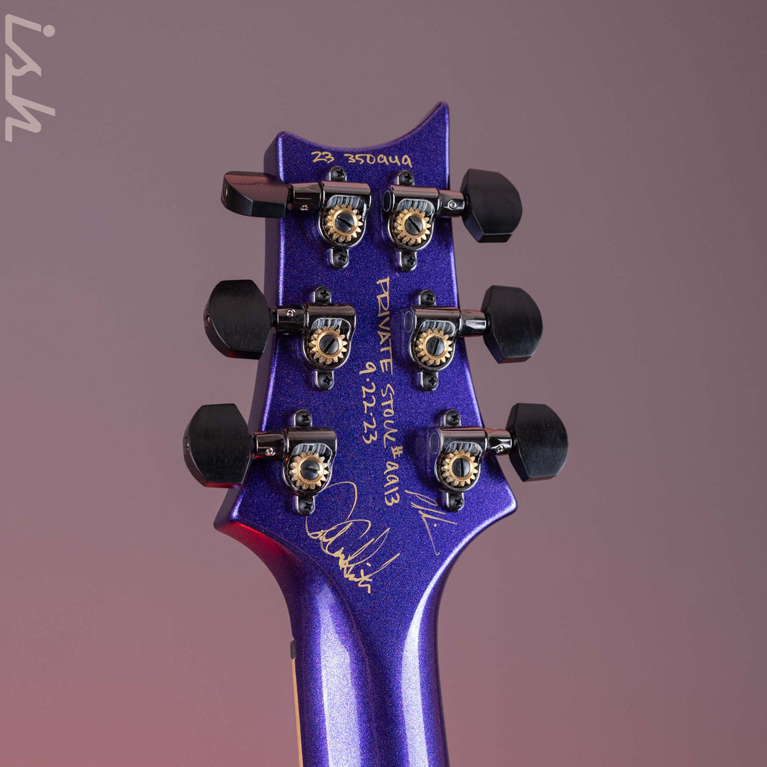 PRS Private Stock Custom 24 Purple Fire Mist with Palemoon Ebony Board