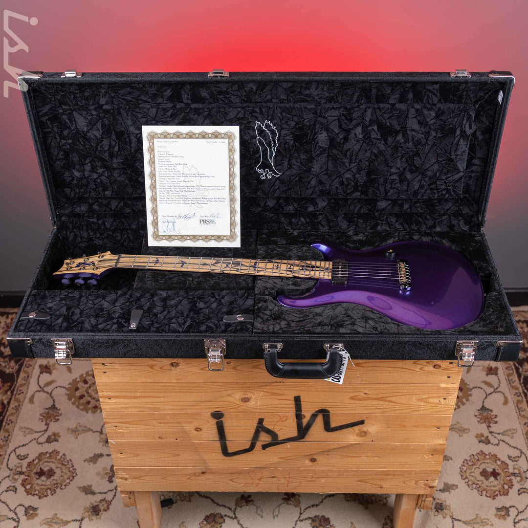 PRS Private Stock Custom 24 Purple Fire Mist with Palemoon Ebony Board