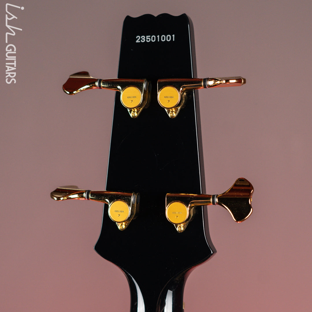 Aria SB-1000 4-String Bass Black NAMM Demo