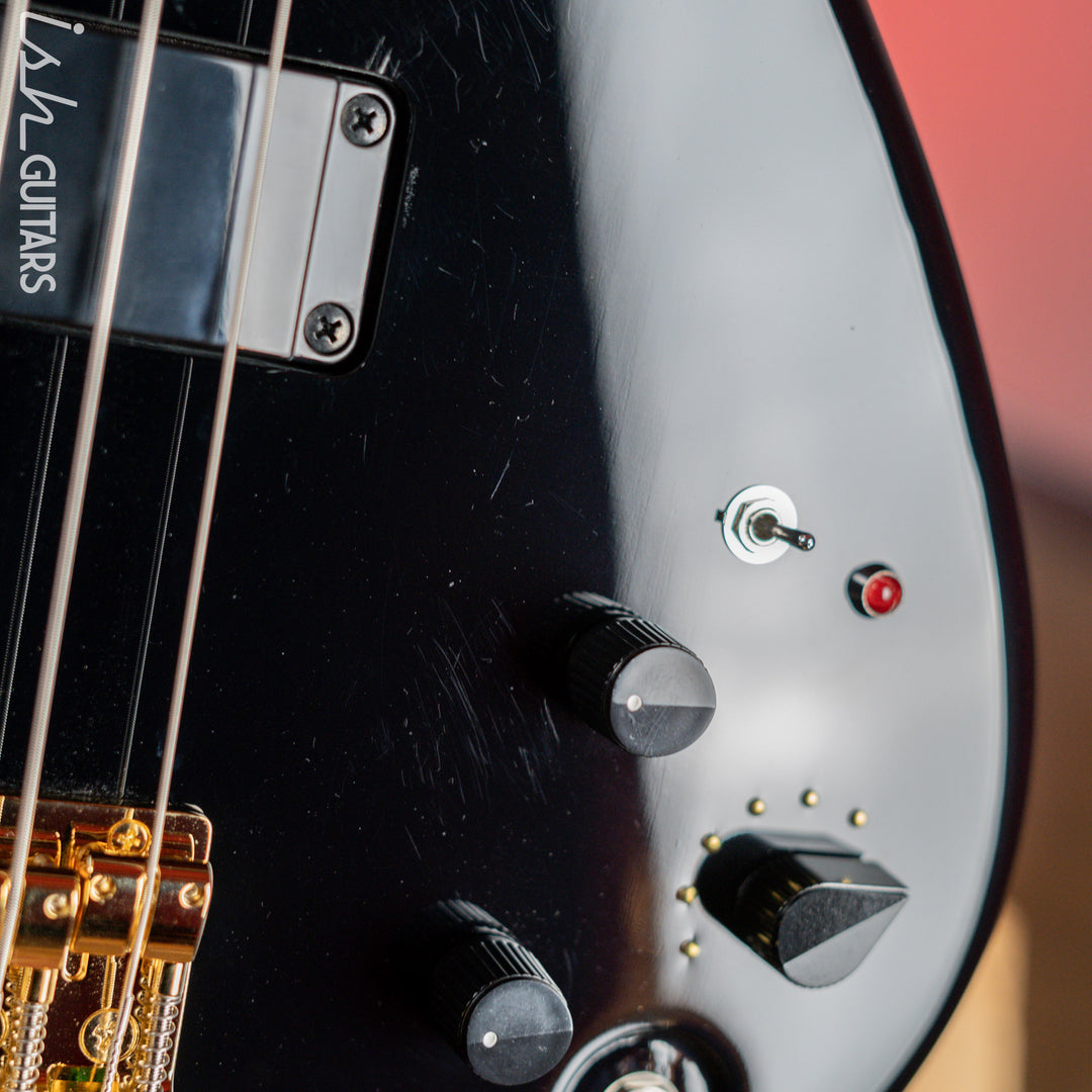 Aria SB-1000 4-String Bass Black NAMM Demo