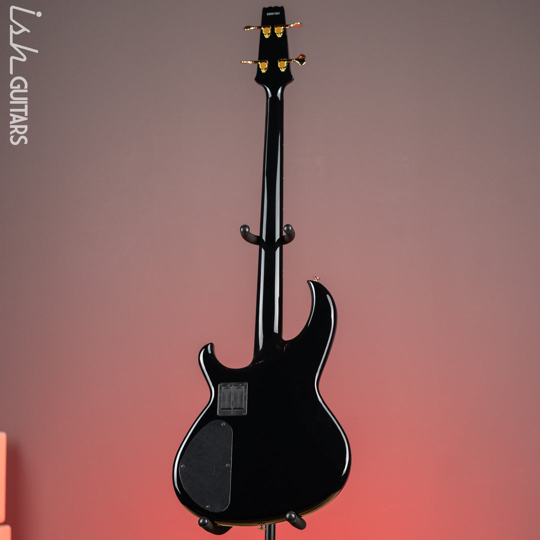 Aria SB-1000 4-String Bass Black NAMM Demo
